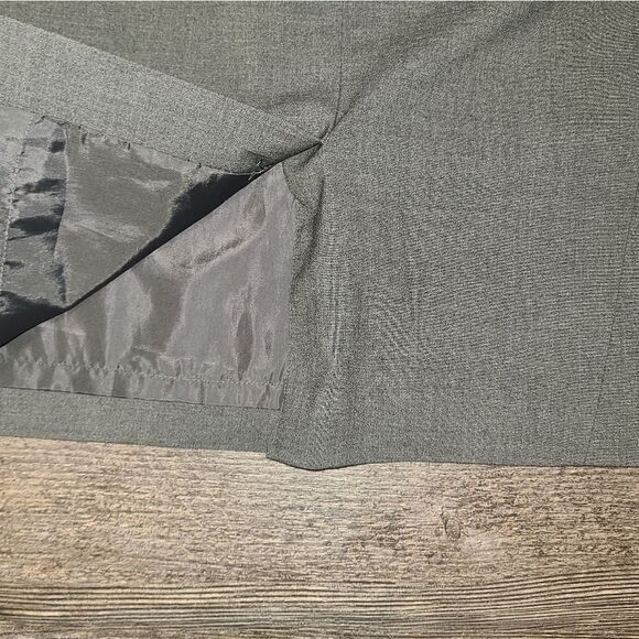Worthington Gray Pencil Career Skirt - Picture 6 of 7